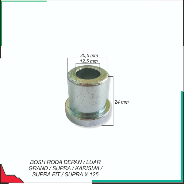 Bosh Roda Depan - Luar Grand / Supra / Karisma / Sup Fit / Supra X 125