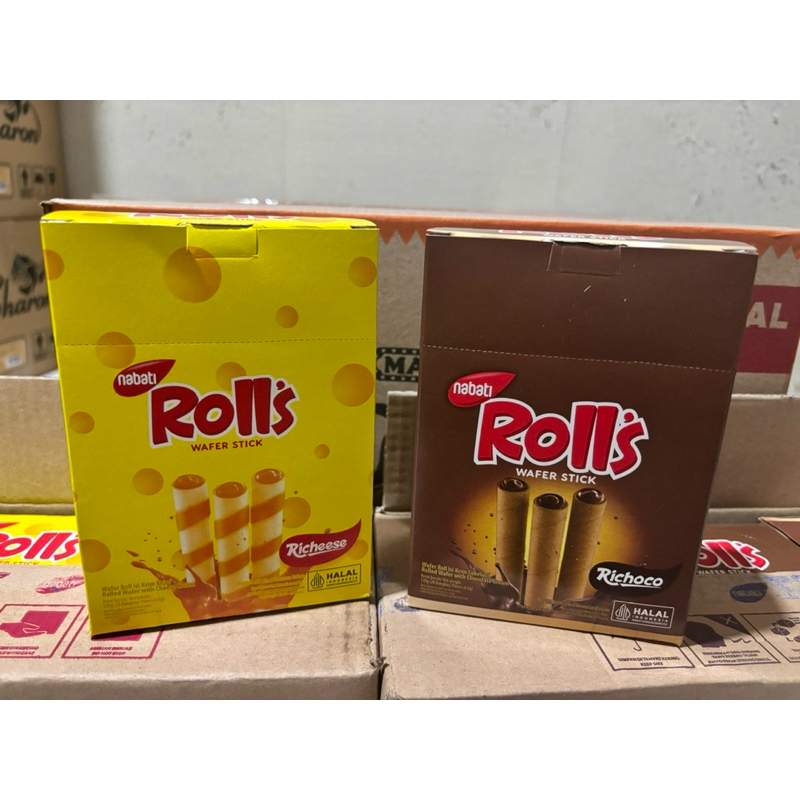 

Nabati Rolls box isi 20pcs @6gram