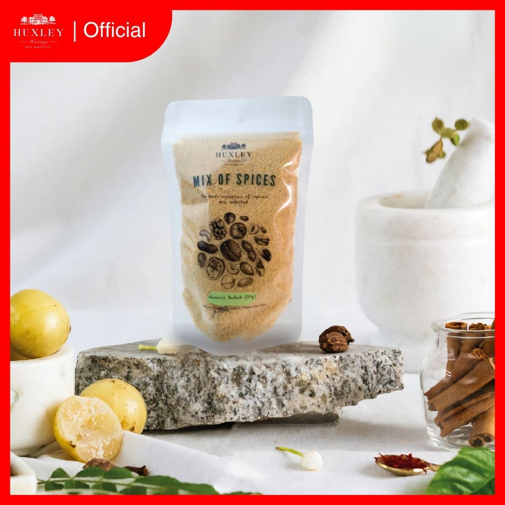 

Kemiri Bubuk / Candlenut Powder (50gram) - Bumbu Masak Rempah by Huxley Heritage