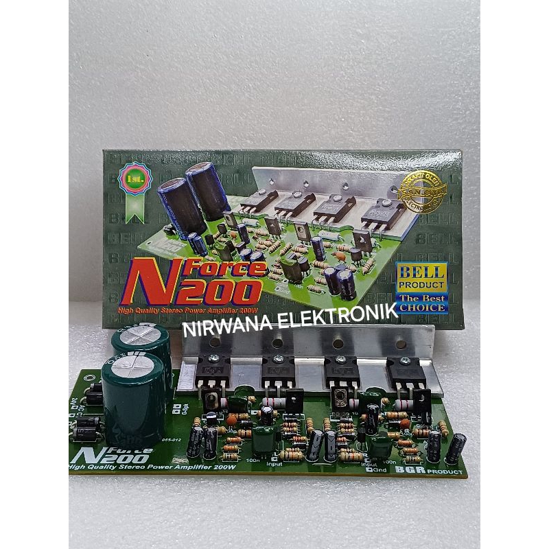 KIT POWER AMPLIFIER STEREO NFORCE 200 WATT NFORCE 200