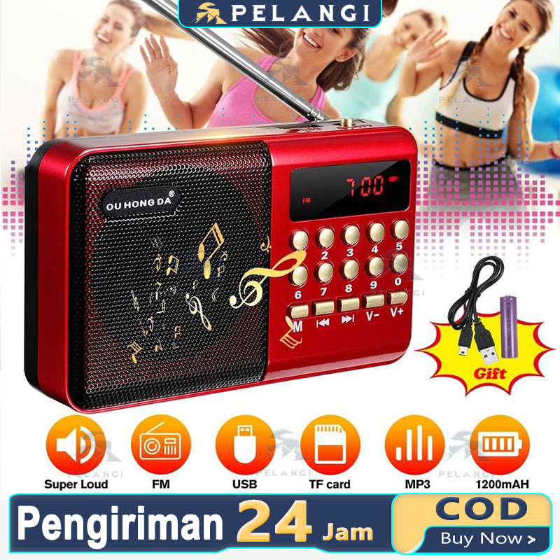 Radio Bluetooth JOC Digital FM/SD/USB/MP3 Player//Radio JOC//JOC//RADIO MINI JOC TERMURAH//RADIO MUR