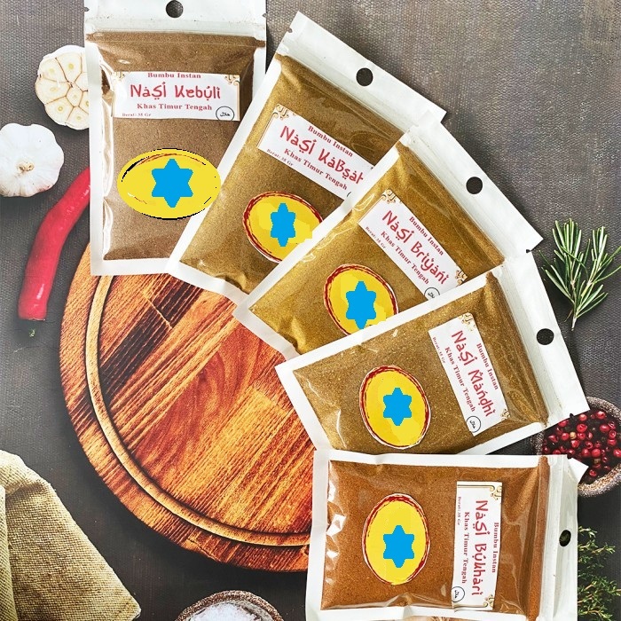 

Bumbu Nasi Briyani 35 gr untuk ukuran 2 kg Beras Bumbu Selera Kita