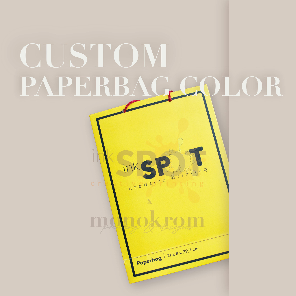 

Custom Paper Bag Full Color (A4)