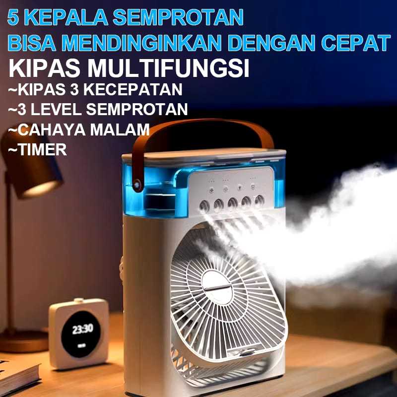 KIPAS Angin PENDINGIN AC PORTABLE AIR COOLER MOBIL DAN RUANGAN  Kipas Angin AC Humidifier PORTABLE
