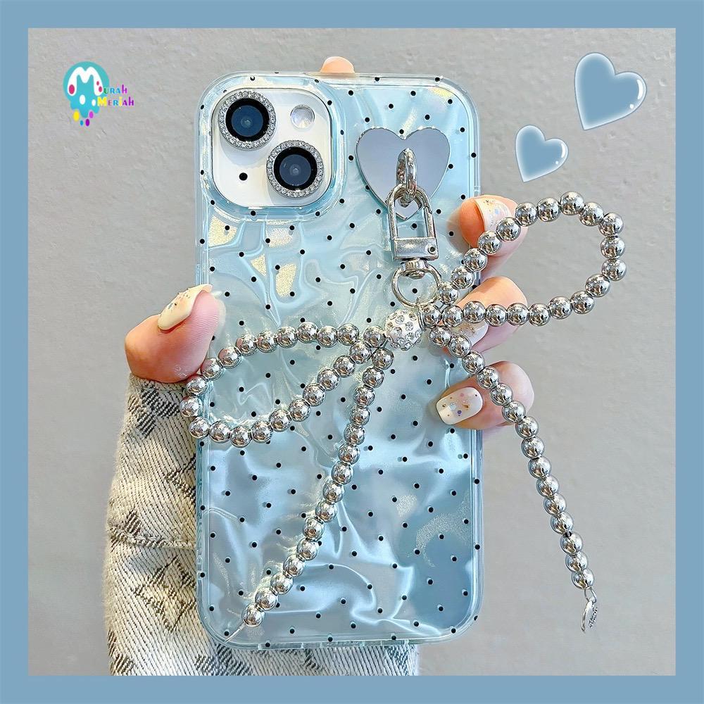 SS956 Softcase Blue Polkadot Case For Xiaomi Redmi A1 A2 A3 A5 5A 6A 8 8A PRO 9A 9C 10A 9T 10 10C 12