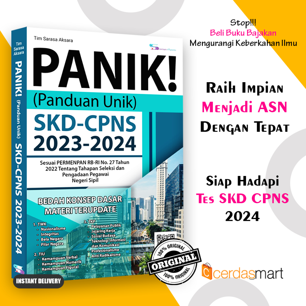 Buku CPNS 2024 - PANIK SKD-CPNS 2023-2024