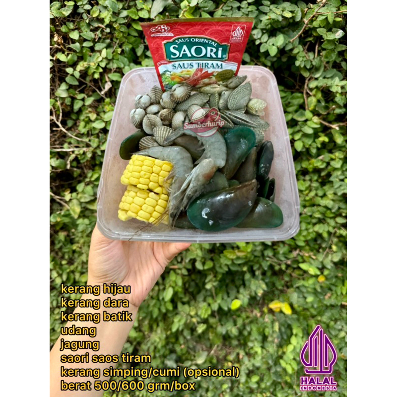 

SEAFOOD MIX 500 - 600gr