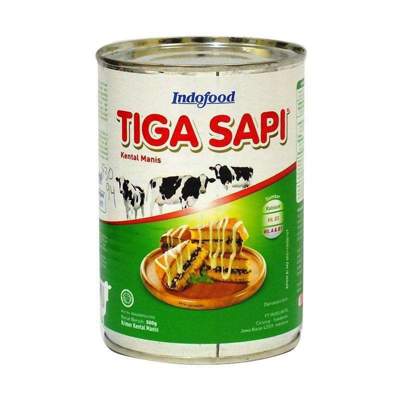 

Susu Kental Manis Cap 3 sapi Termurah Promo Grosir Satuan 490 Gr