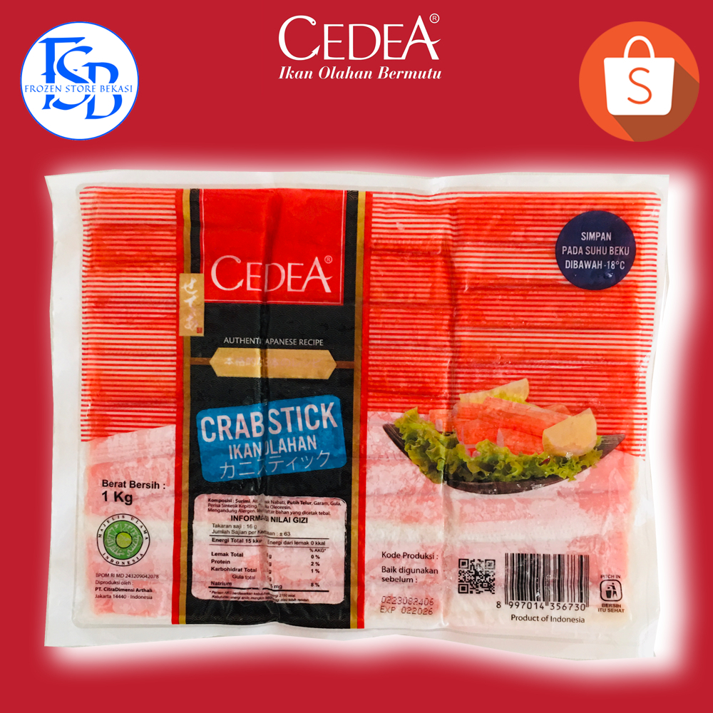 

CEDEA CRAB STIK 1KG & 250GR