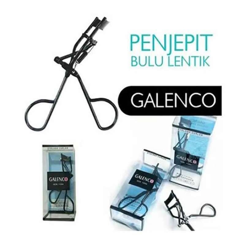 Galenco Penjepit Bulu Mata Pelentik Bulu Mata Galenco Melentikkan Bulu Mata Hitam Silver
