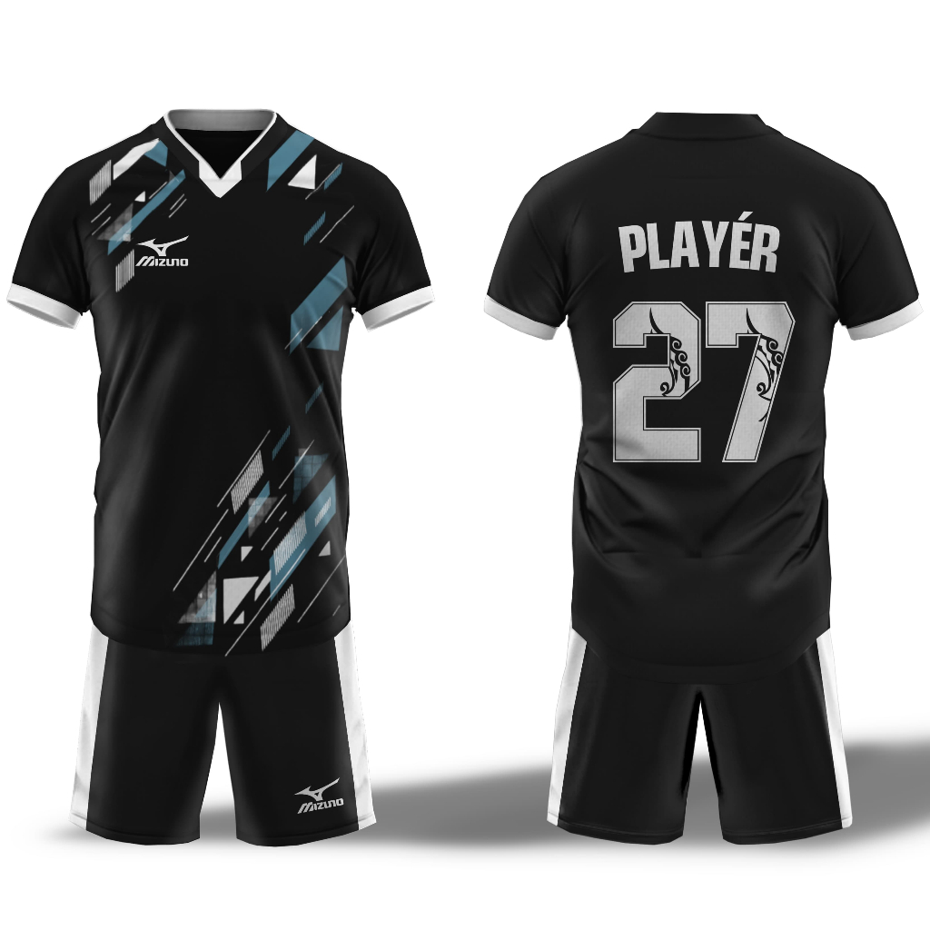 COD Free Custom Nama Dan Nomor Punggung Setelan Jersey Olahraga Baju Bola Jersey Futsal Free Custom 