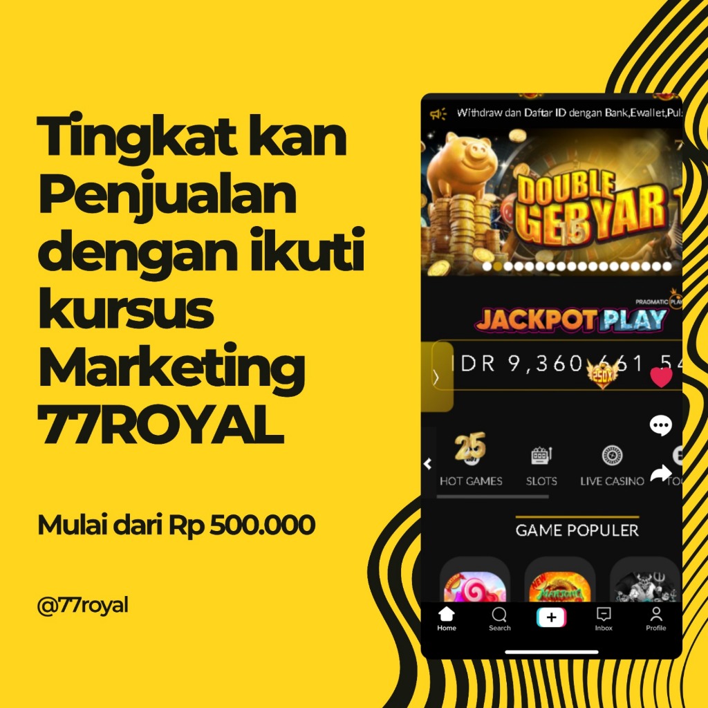 

Kursus Online Marketing 77ROYAL