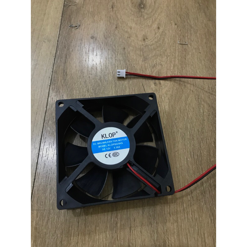 Fan Kipas DC 12v 8cm x 8cm
