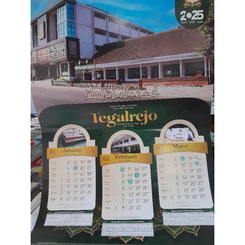 

Kalender Pondok API TEGALREJO 2025 Kalender API 2025