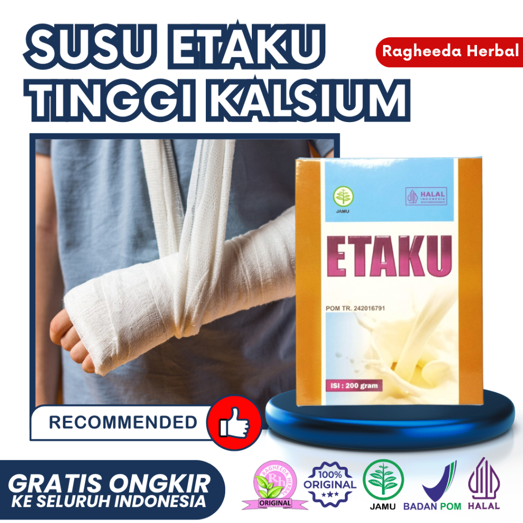 

Susu Kalsium - Untuk Patah Tulang Di Tangan - Patah Tulang Di Kaki - Tulang Bergeser - Walatra Etaku