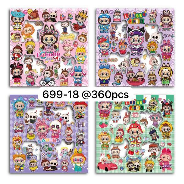 

READY DAPAT 100 LBR STICKER LABUBU MURAH MERIAH STICKER BONEKA LABUBU DAN STICKER LABUBU MIX BLACKPINK