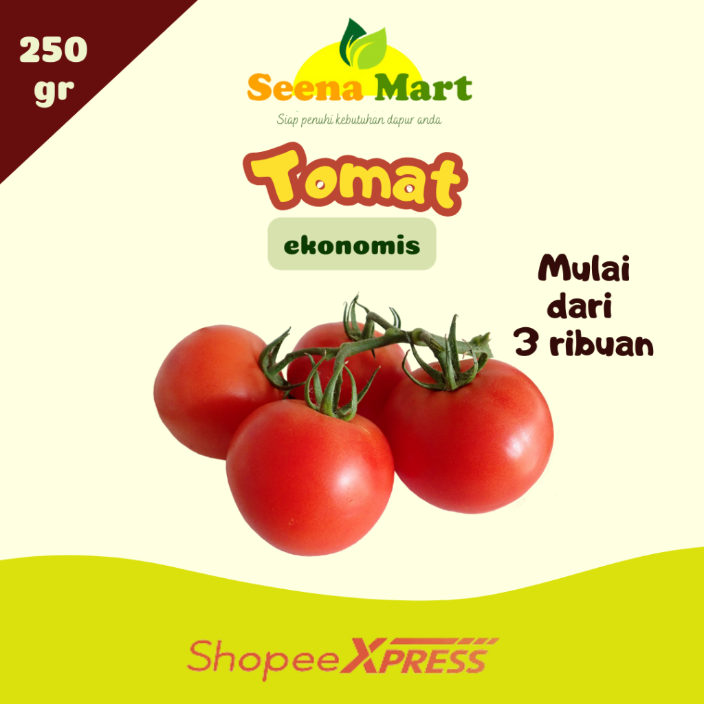 

Tomat Segar Sayur Sayuran Murah Seena Mart Pasar Online Lampung