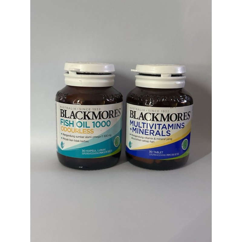 Blackmores multivitamin & fish oil