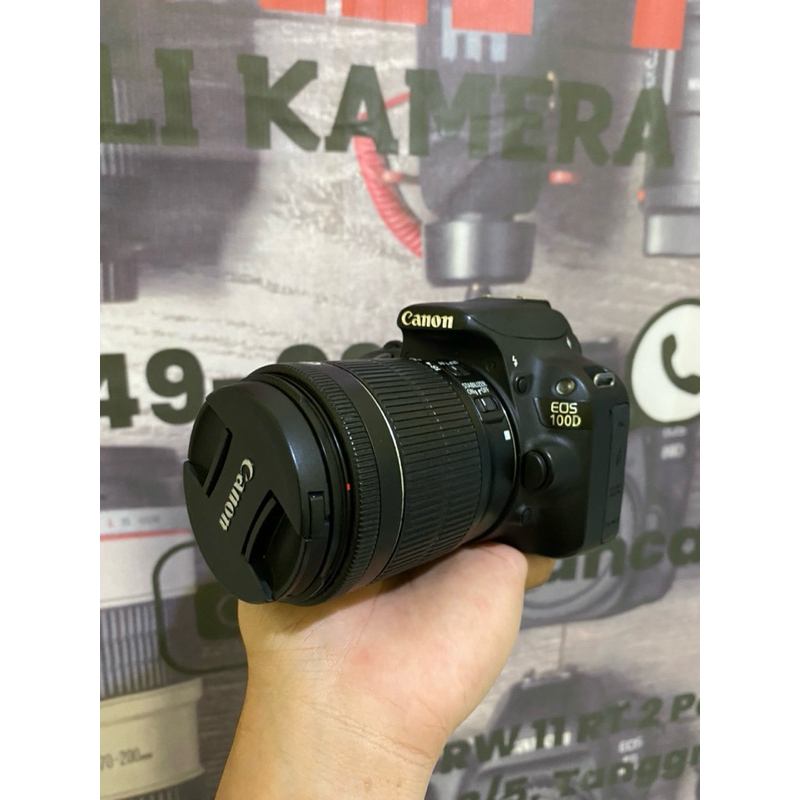 Canon 100D Lensa kit stm