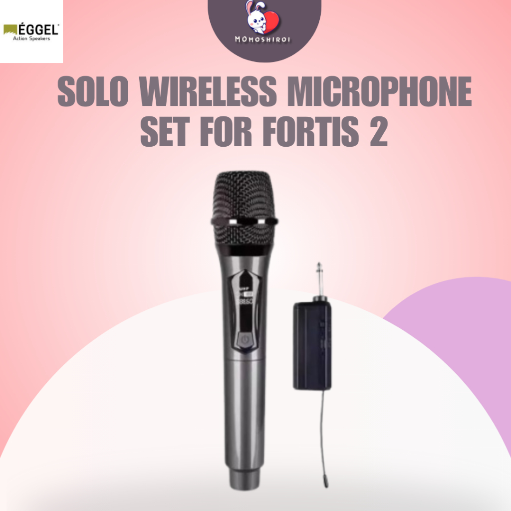 Mic Solo Wireless Microphone Set for Eggel Fortis 2