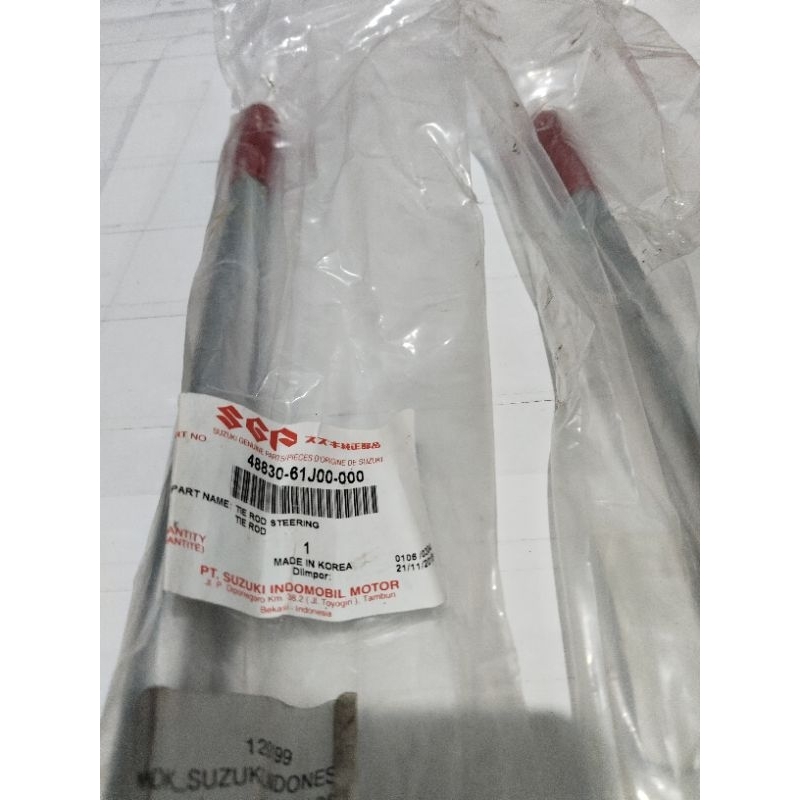 LONG TIE ROD SUZUKI APV LAMA ARENA MEGACARRY SUDAH POWER STEERING ORIGINAL GENUINE SGP