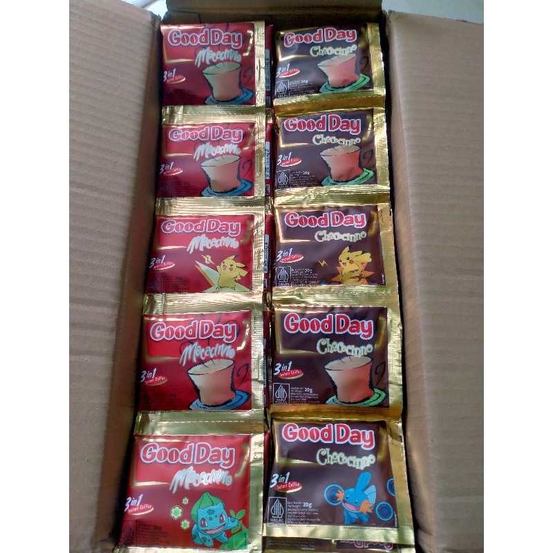 

GOOD DAY MOCCACINO CHOCOCINO 10 SACHET