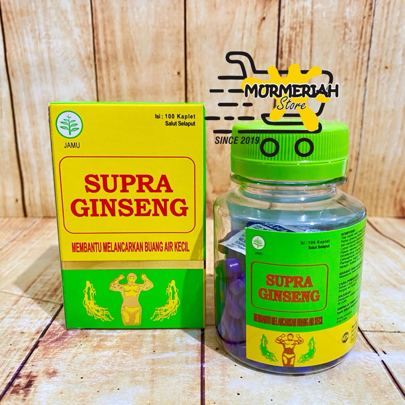 SUPRA GINSENG IKONG isi 100 kaplet / Obat Kesehatan Ginjal