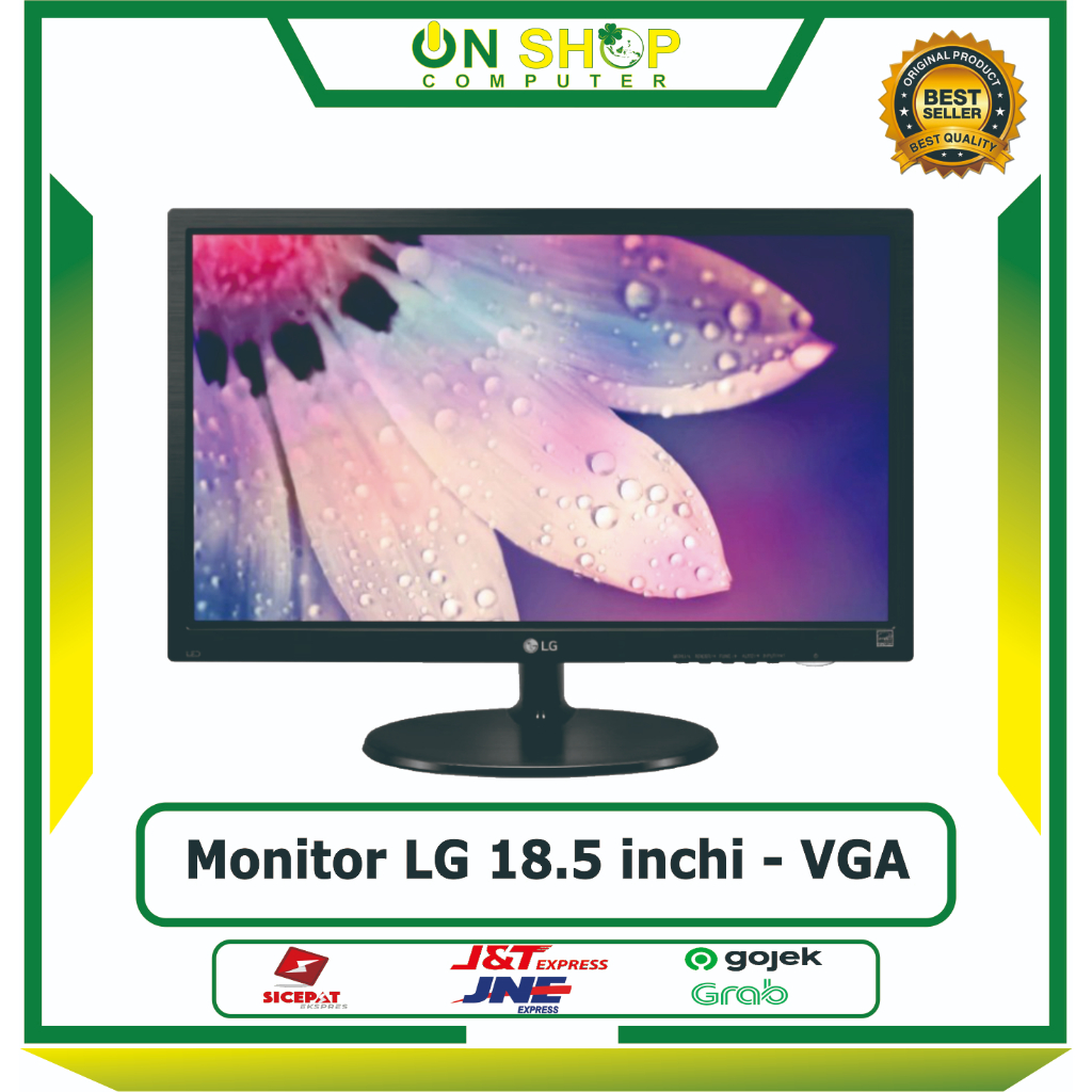 Monitor LG 19 Inch / LED LG 19 Inch  / Monitor 18.5 inchi - VGA