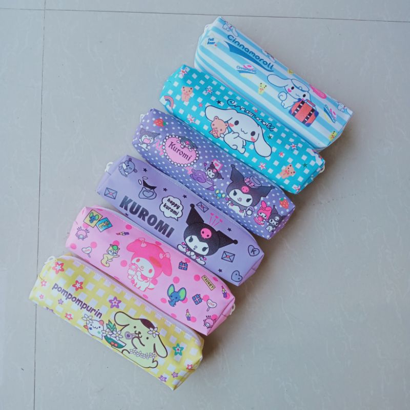 

Tempat pensil kuromi sanrio viral/ tepak lontong labubu