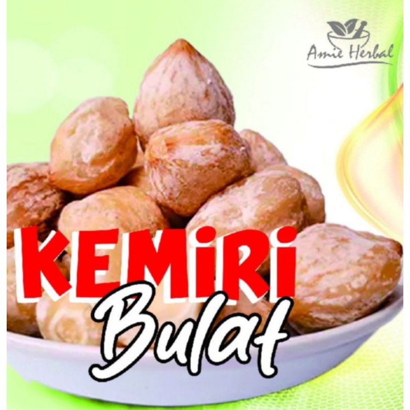 

kemiri bulat/bumbu dapur kemiri/rempah kemiri/buah kemiri.