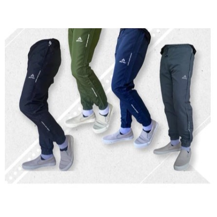 Celana Training Panjang Pria Wanita Jogger Olahraga Import Parasut Premium