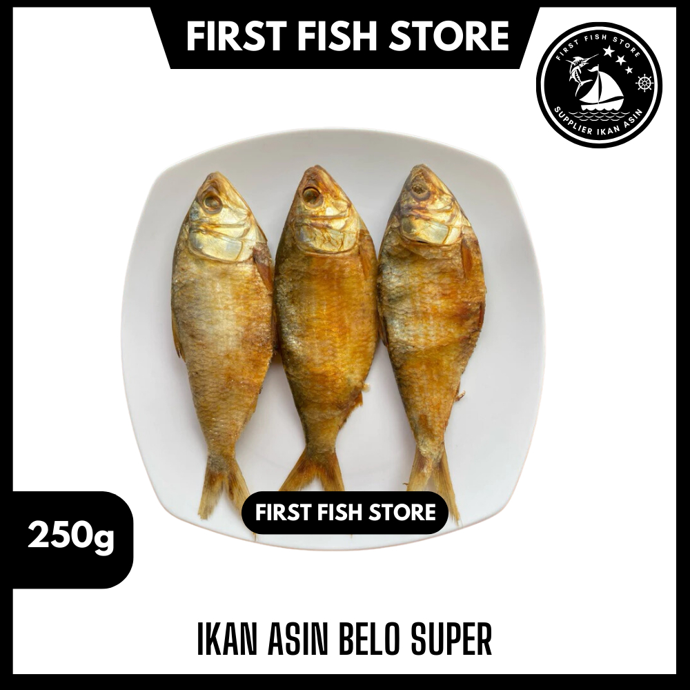 

Ikan Asin Belo Jumbo 250 Gram Cita Rasa Asin Fresh