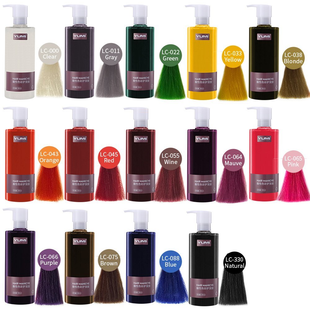 Original (BISA COD) YUMI HAIR COLOR PEWARNA RAMBUT MANICURE YUMI TANPA CAMPURAN PEROXIDE YUMI HAIR