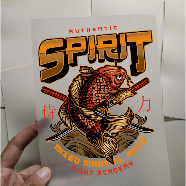 

Sablon Setrika / Sablon DTF/Tema IKan Mas Bawa hoki