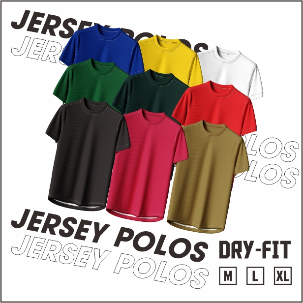 JERSEY POLOS DRYFIT/JERSEY GYM / RUNNING / JERSEY BOLA