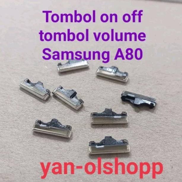 Tombol luar Tombol on off Volume Samsung Galaxy A80