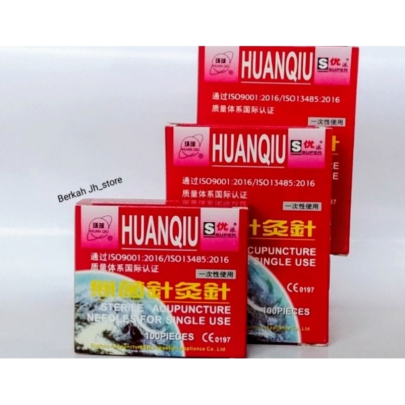 jarum huanqiu akupuntur/jarum akupunktur / jarum akupuntur 25x25 (1cun)