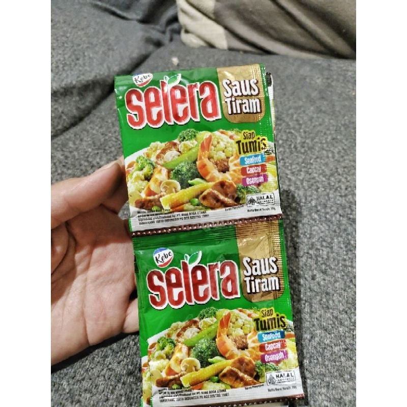 

Saos tiram selera/saus tiram selera 1renceng isi 10sachet