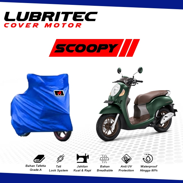 Body Cover Motor Scoopy / Sarung Motor Honda Scoopy / Selimut Motor Scoopy