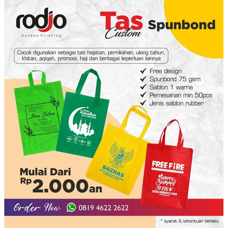 

SABLON TAS SPUNBOND