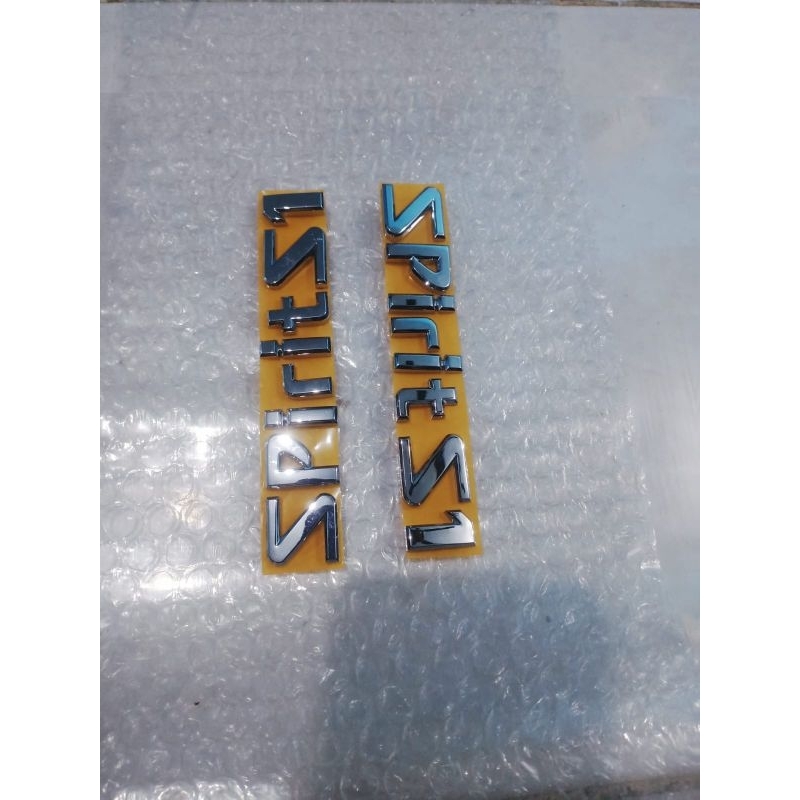 emblem logo tulisan spirit s1 Nissan Terrano original