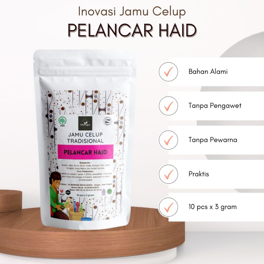 

Jamu Celup Tradisional PELANCAR DATANG BULAN