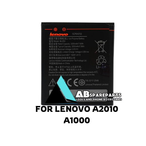 BATERAI BATRE BATTERY  LENOVO A2010 A1000 BL253