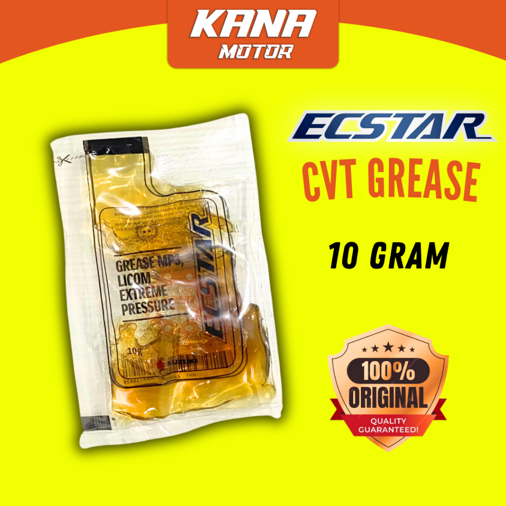 STEMPET GEMUK GREASE CVT KONES LAHER UNIVERSAL ECSTAR SUZUKI GENUINE SACHET 10 GRAM ORIGINAL