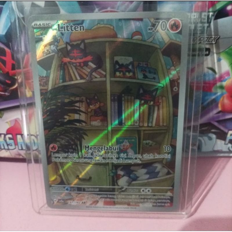 Litten 147/142 AR - Pokemon TCG Indonesia