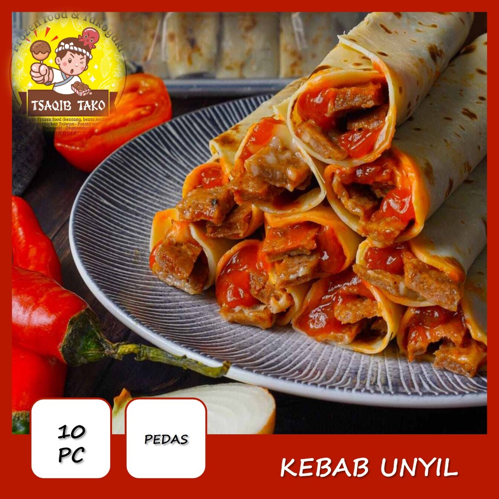 

TSAQIB TAKO KEBAB UNYIL MINI ISI 10 AUTHENTIC TURKI CEMILAN FROZEN