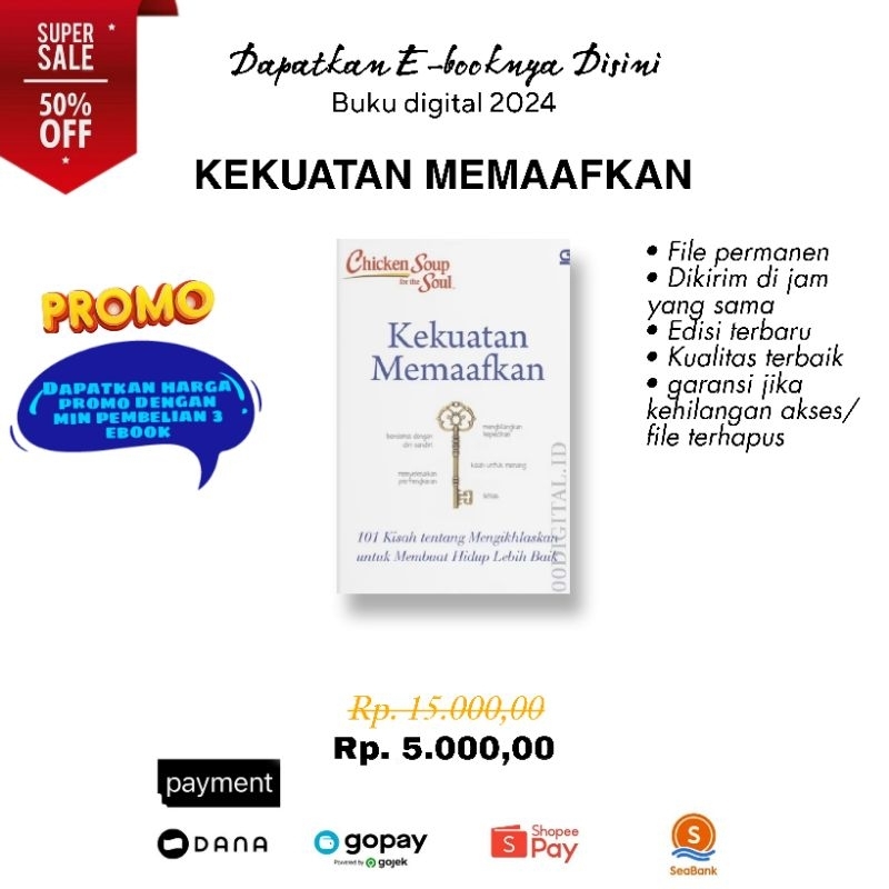 

KEKUATAN MEMAAFKAN ( buku digital )