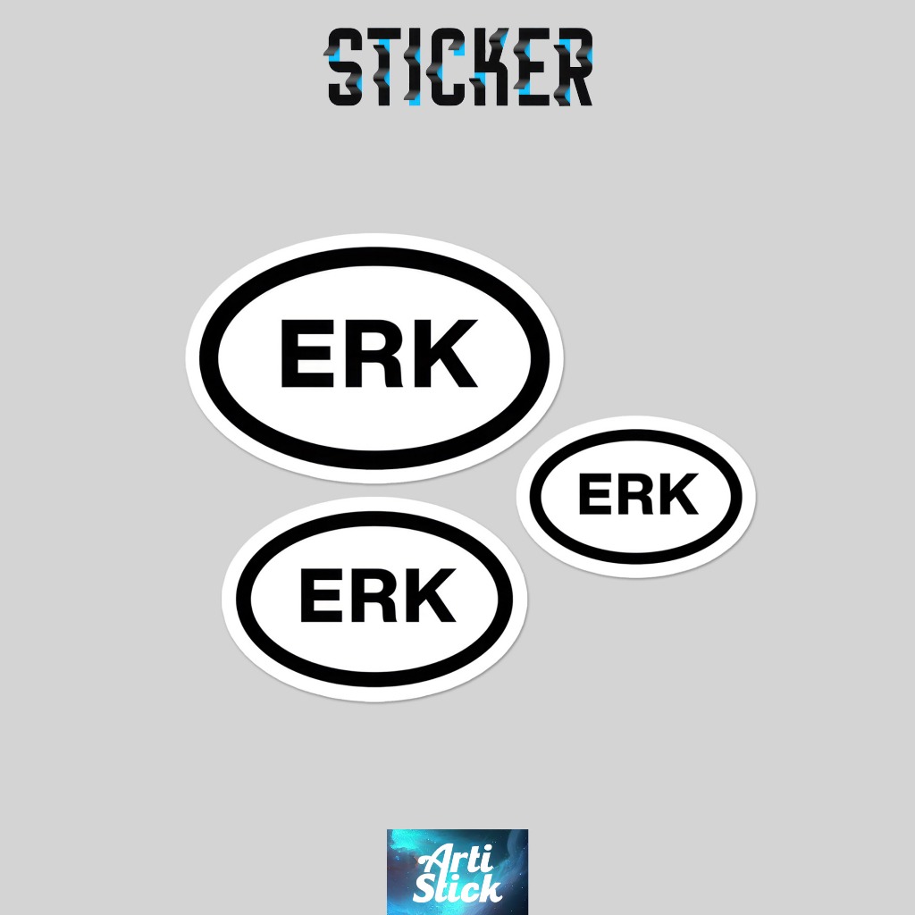 

(3 PCS) Sticker Band Series EFEK RUMAH KACA | Vinyl Laminasi anti air | ArtiStick Merch