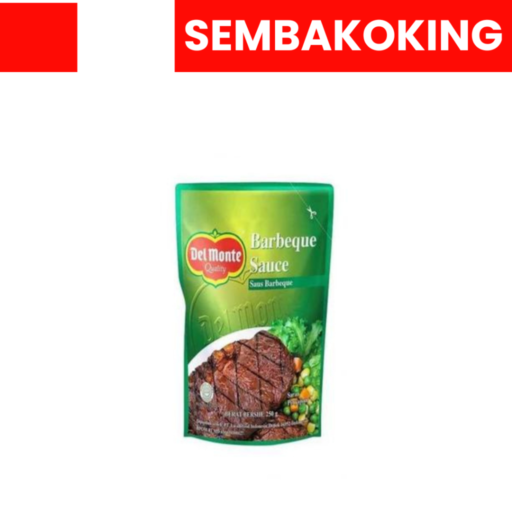 

DELMONTE BARBEQUE SAUCE 250GR SAUS SAOS BBQ
