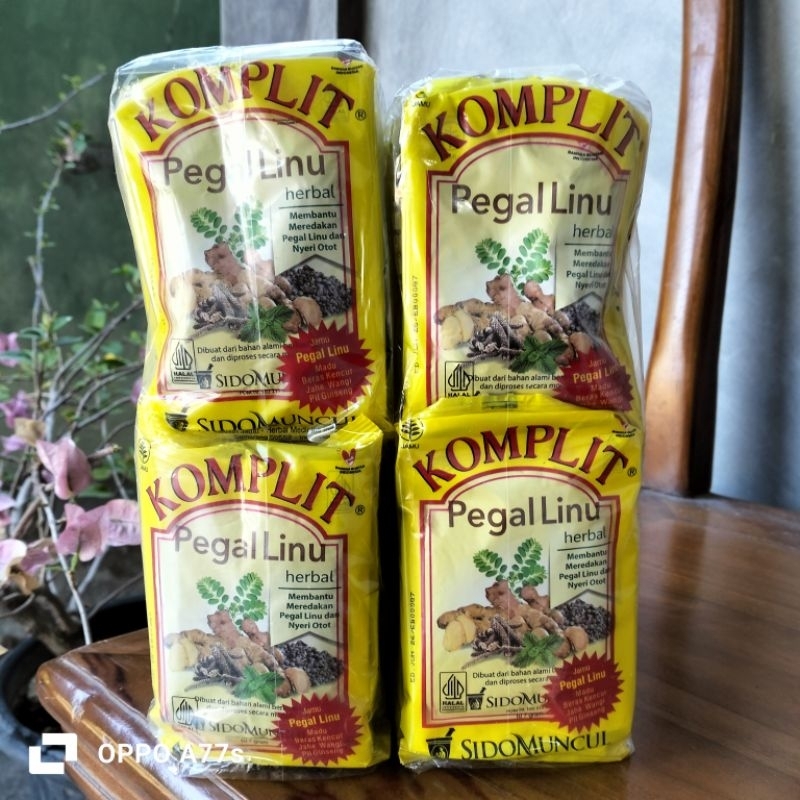 

jamu komplit pegel linu sido muncul isi 20sachet